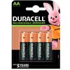 Аккумуляторы Duracell Turbo, АА 2500 mAh, 4 шт.