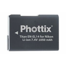 Акумулятор Phottix EN-EL14 Titan Premium Chip