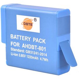 Аккумулятор DSTE AHDBT-801 для Gopro (1220mAh)