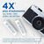 Акумулятори Panasonic Eneloop AA 2000mAh (BK-3MCDE/4BE), зображення 8 Акумулятори Panasonic Eneloop AA 2000mAh (BK-3MCDE/4BE), зображення 8