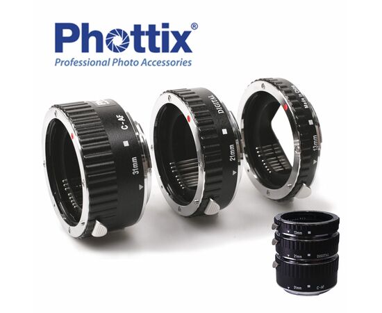 Автофокусные (AF) макрокольца Phottix для Canon