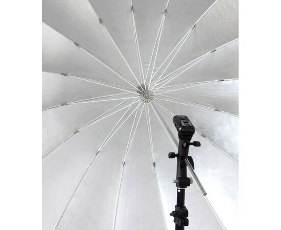 Параболический зонт на отражение Godox UB-L3-75 Para-Pro 190см Black&Silver, изображение 2