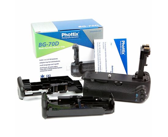 Батарейний блок Phottix BG-70D Premium Series для Canon 70D, зображення 4