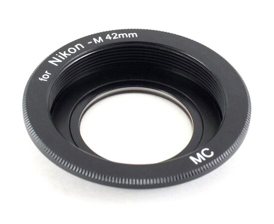 Переходное кольцо M42 - Nikon (c линзой)