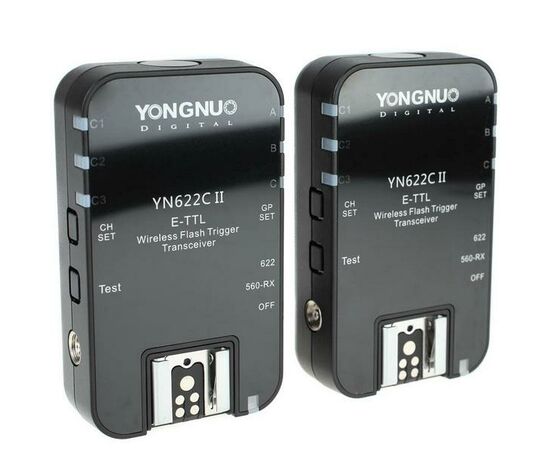 Радіосинхронізатор Yongnuo YN-622C II для Canon E-TTL