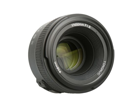 Объектив Yongnuo YN 50mm F1.8 для Nikon, Совместимость с камерой: Nikon