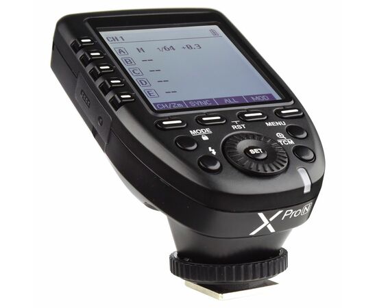Контролер-передавач Godox XPro-N TTL HSS для Nikon, TTL-система: Nikon