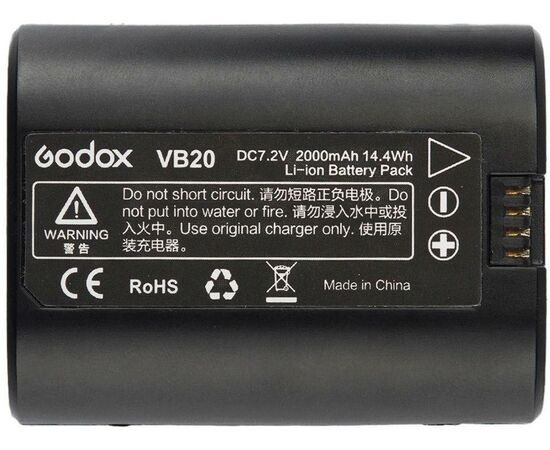 Аккумулятор Godox VB20 для вспышек V350, изображение 2