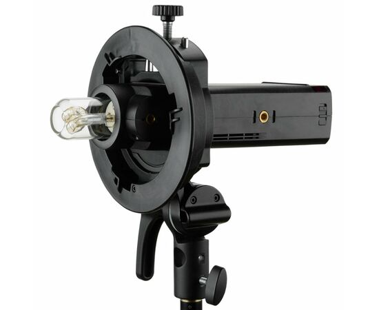 Тримач для камерних спалахів Godox S2 S-type, зображення 3