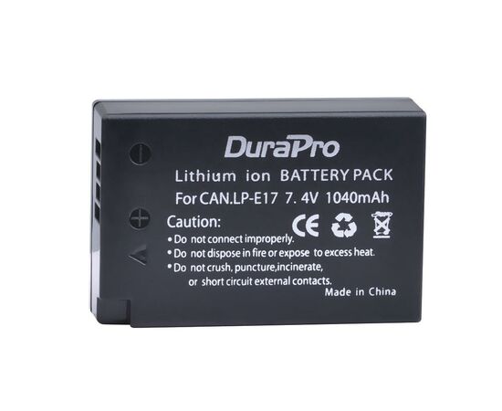 Аккумулятор Durapro LP-E17 для Canon