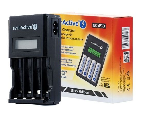 Зарядное устройство EverActive NC-450, изображение 2