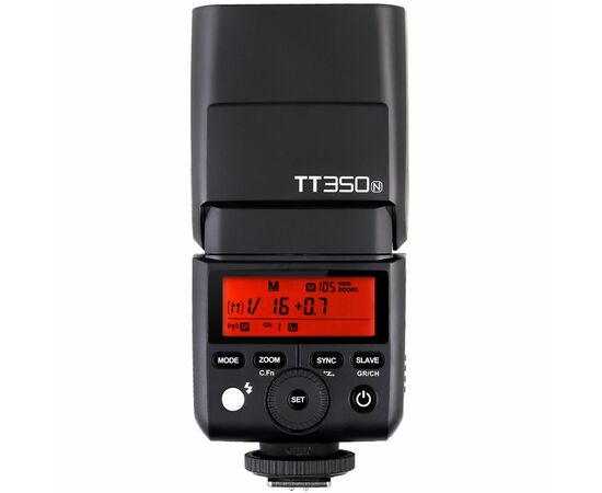 Вспышка Godox TT350N для Nikon, TTL-система: Nikon