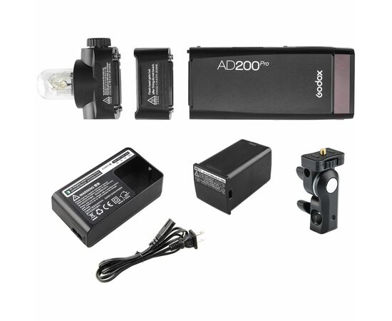 Портативний кишеньковий спалах Godox AD200 Pro WITSTRO TTL, зображення 6