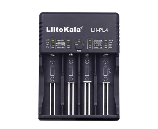 Зарядное устройство LiitoKala Lii-PL4 для АА, ААА, 18650, 26650
