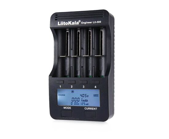LiitoKala Lii-500 интеллектуальное зарядное устройство для АА, ААА, 18650, 26650, изображение 2