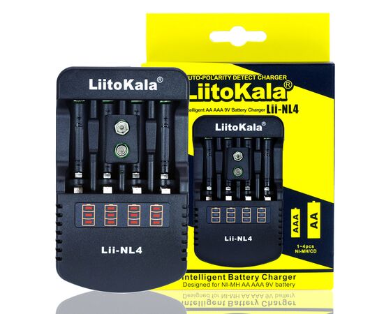 Зарядное устройство LiitoKala Lii-NL4, изображение 6