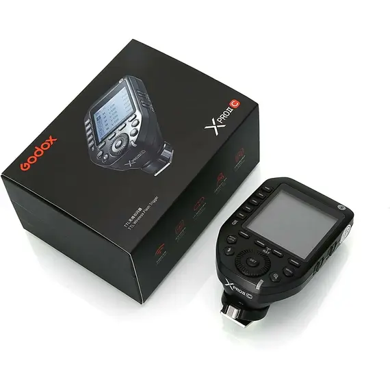 Контроллер-передатчик Godox XPro II C TTL HSS для Canon, TTL-система: Canon, изображение 6 Контроллер-передатчик Godox XPro II C TTL HSS для Canon, TTL-система: Canon, изображение 6