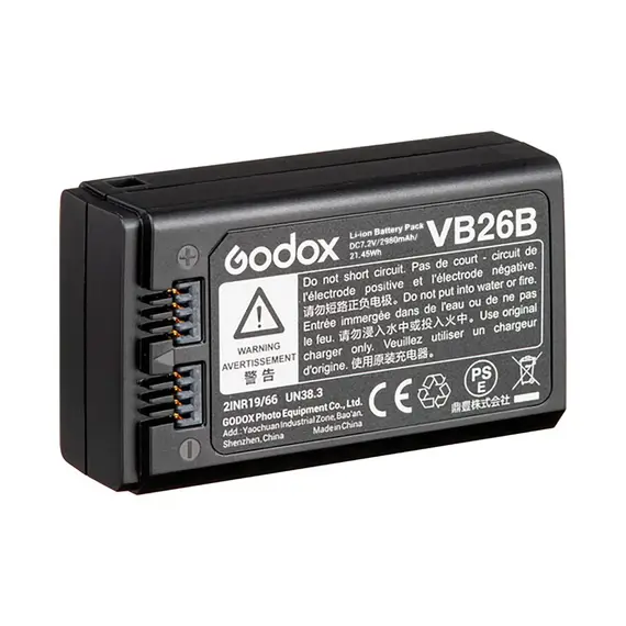 Аккумулятор Godox VB26B для вспышек V1, V860III
