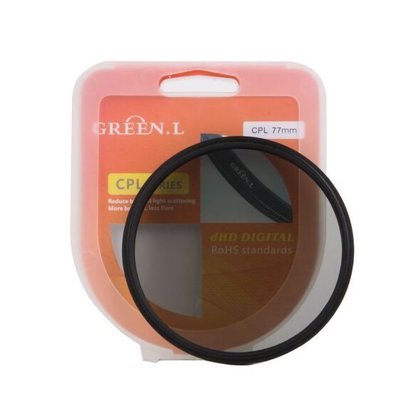 Поляризационный фильтр Green.L CPL 55мм, изображение 2