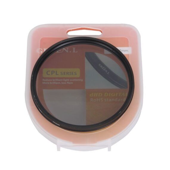 Поляризационный фильтр Green.L CPL 77мм, изображение 3