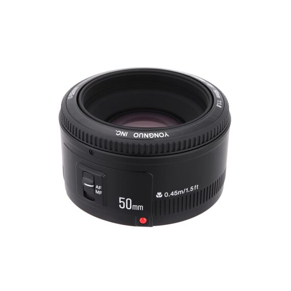 Объектив Yongnuo YN 50mm F1.8 для Canon, Совместимость с камерой: Canon, изображение 3 Объектив Yongnuo YN 50mm F1.8 для Canon, Совместимость с камерой: Canon, изображение 3