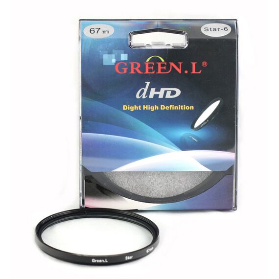 Звездный фильтр (6-ти лучевой) Green.L 55мм