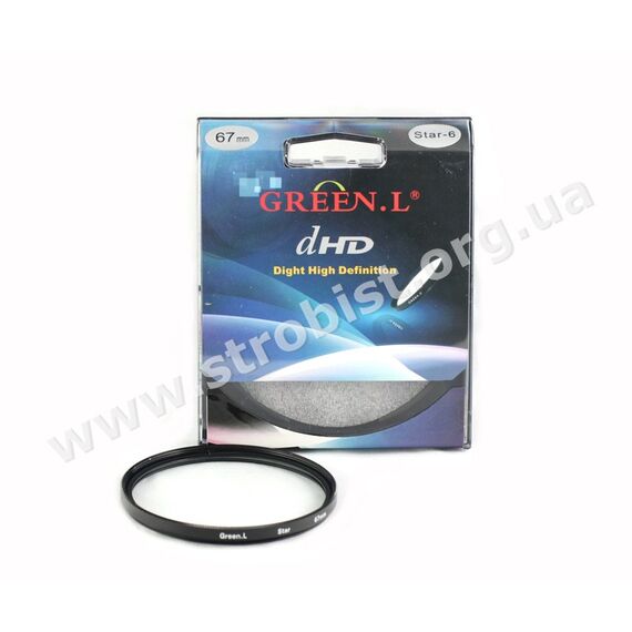 Звездный фильтр (6-ти лучевой) Green.L 58мм, изображение 2