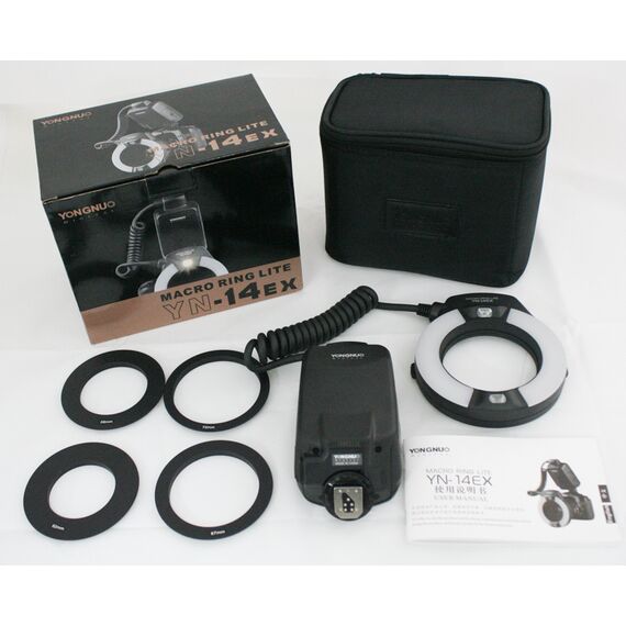Кільцевий спалах Yongnuo YN-14EX для Canon, зображення 4