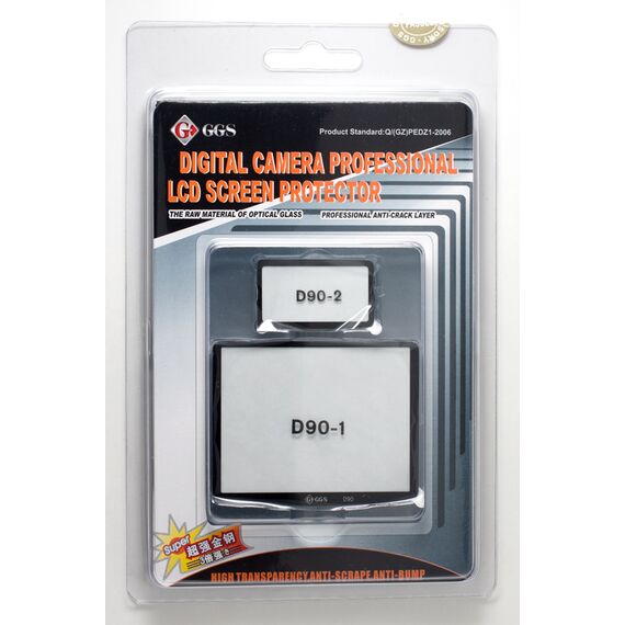 Защита экрана GGS для фотоаппарата Nikon D90