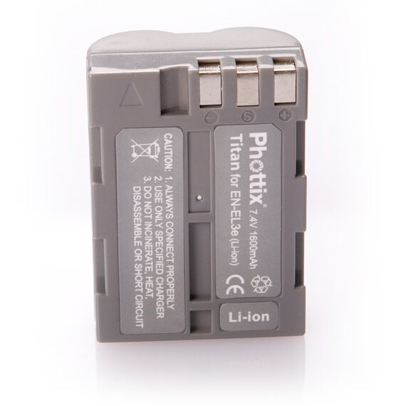 Аккумулятор Phottix EN-EL3e Titan Premium