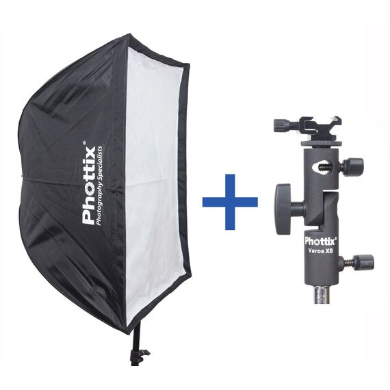 Зонт-софтбокс Phottix Easy-UP Softbox Kit 70x70cm + Varos XS