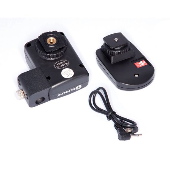 Радиосинхронизатор DSLRKIT PT-08XTH (c креплением для зонта) передатчик + 2 приемника, изображение 3