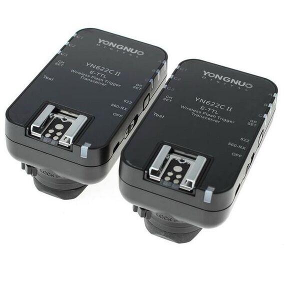 Радіосинхронізатор Yongnuo YN-622C II для Canon E-TTL, зображення 2 Радіосинхронізатор Yongnuo YN-622C II для Canon E-TTL, зображення 2