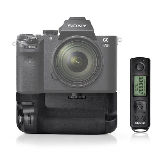 Батарейний блок Meike MK-A7II PRO (VG-C2EM) для Sony A7II, A7RII + пульт, зображення 5