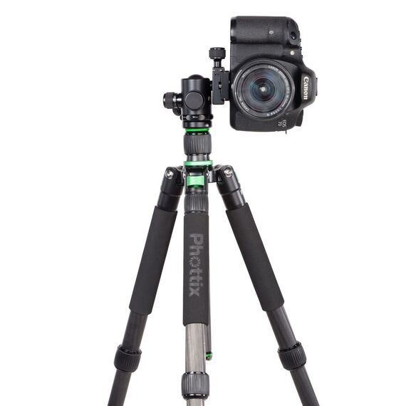 Штатив Phottix TA-255C карбоновый Pro BH-S, изображение 2