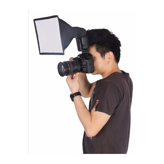 Софтбокс для накамерного спалаху (20 х 30см), зображення 2