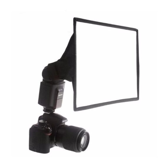 Софтбокс для накамерного спалаху (20 х 30см), зображення 5