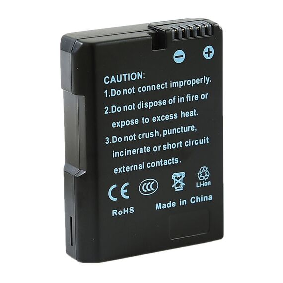 Аккумулятор DSTE EN-EL14 Chip для Nikon (1600 mAh), изображение 2 Аккумулятор DSTE EN-EL14 Chip для Nikon (1600 mAh), изображение 2