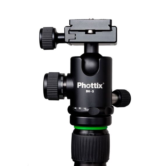 Штатив Phottix TA-255A алюминиевый Pro BH-S, изображение 5