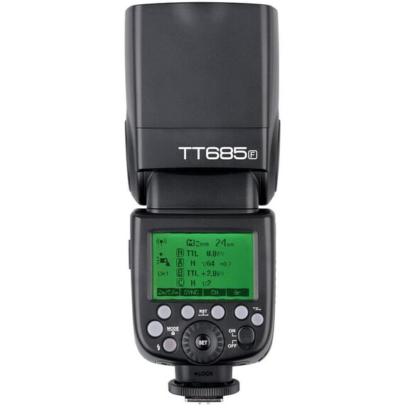 Вспышка Godox TT685F для Fuji, TTL-система: Fuji