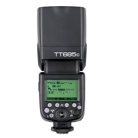 Вспышка Godox TT685C для Canon, TTL-система: Canon