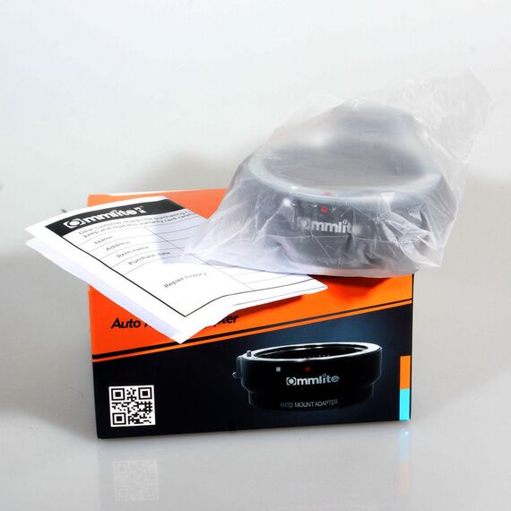 Адаптер EF-NEX Commlite (Canon EF на Sony NEX, A7) автофокус AF, зображення 4