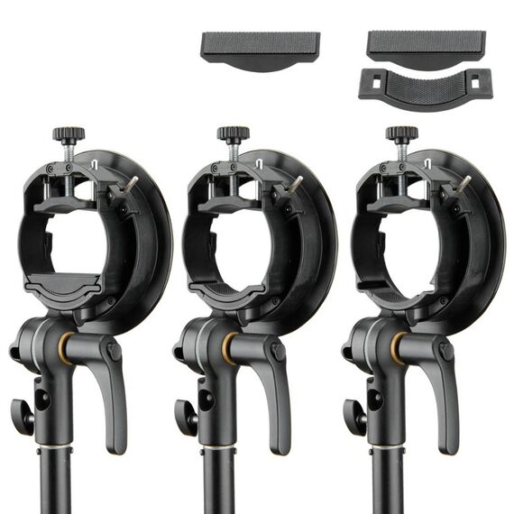Держатель для накамерных вспышек Godox S2 S-type, изображение 8 Держатель для накамерных вспышек Godox S2 S-type, изображение 8