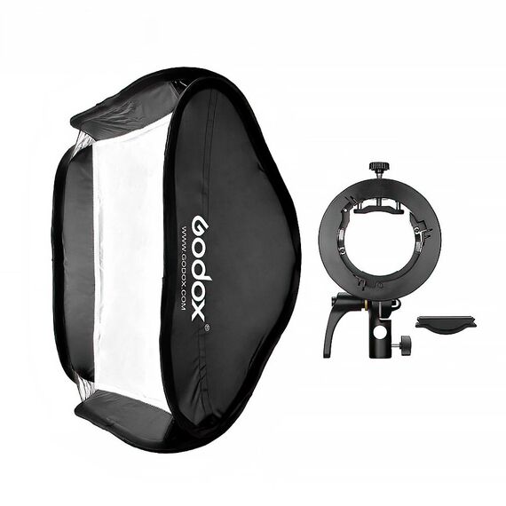 Софт-бокс Godox 80x80 см + держатель S2-type (SGUV-8080)