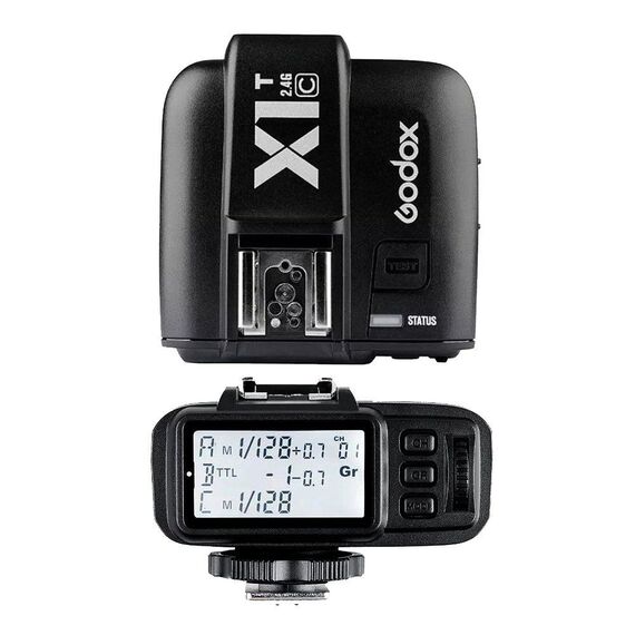 Передатчик Godox X1T-C для Canon, TTL-система: Canon, изображение 2 Передатчик Godox X1T-C для Canon, TTL-система: Canon, изображение 2
