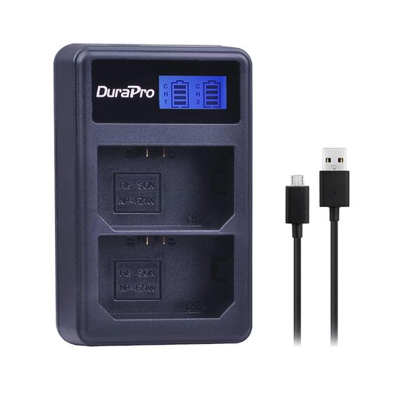 Двойное USB зарядное устройство NP-FZ100 для Sony