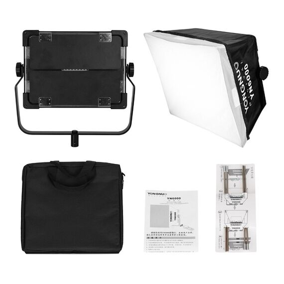LED осветитель Yongnuo YN6000 (3200-5600K), Цветовая температура: 3200-5600K, изображение 7
