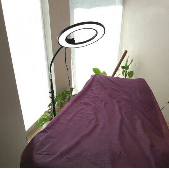 Кольцевая светодиодная LED лампа DivaRing LED-650, изображение 8