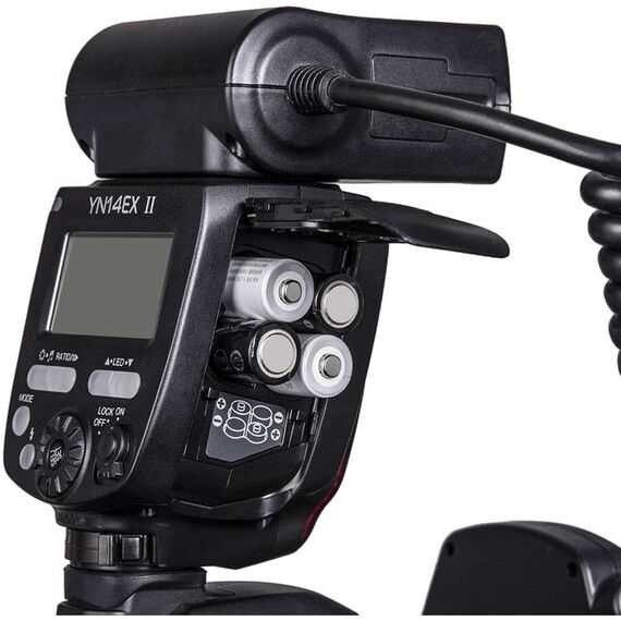Кольцевая макровспышка Yongnuo YN-14EX II для Canon, изображение 5 Кольцевая макровспышка Yongnuo YN-14EX II для Canon, изображение 5