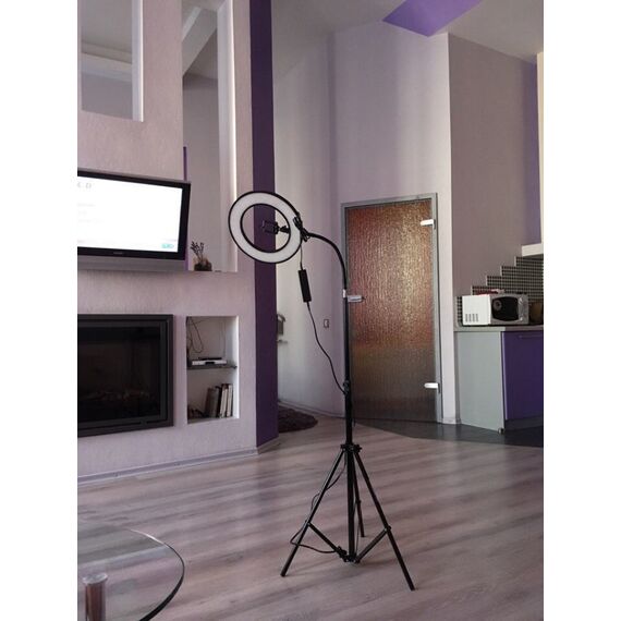 Кольцевая светодиодная LED лампа DivaRing LED-650, изображение 7